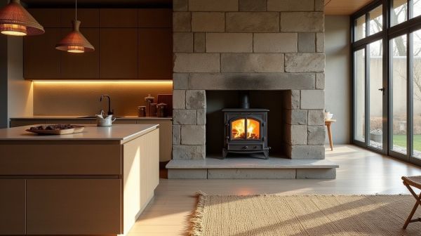 Cuisinières à bois : allier confort et design dans votre cuisine